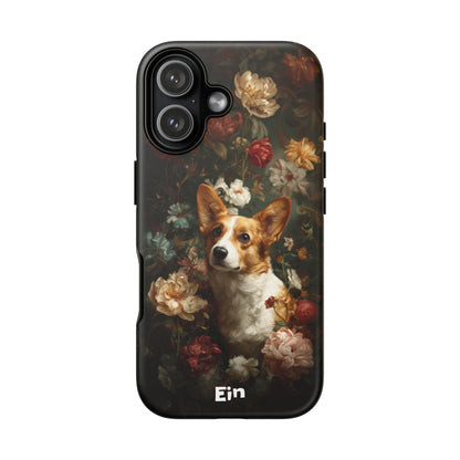 Botanical Corgi Phone Case