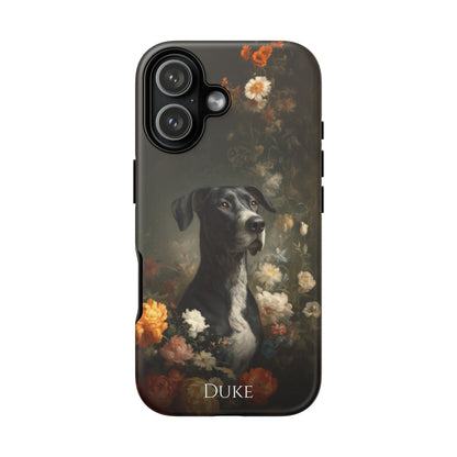 Botanical Great Dane Phone Case