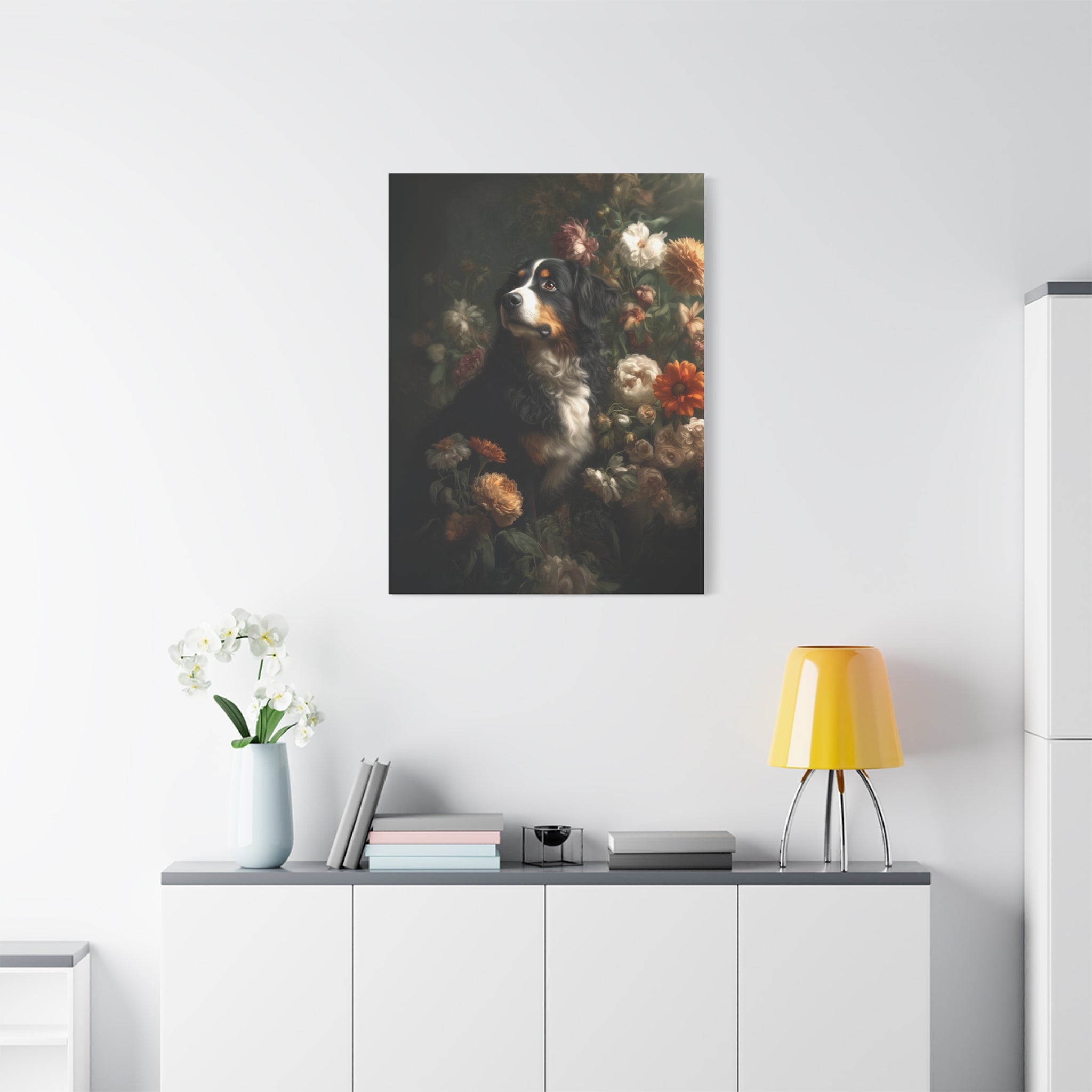 Botanical Bernese Canvas Art