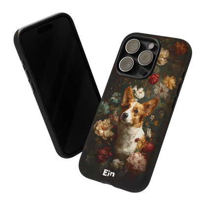 Botanical Corgi Phone Case