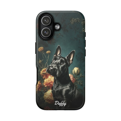 Botanical Scottish Terrier Phone Case