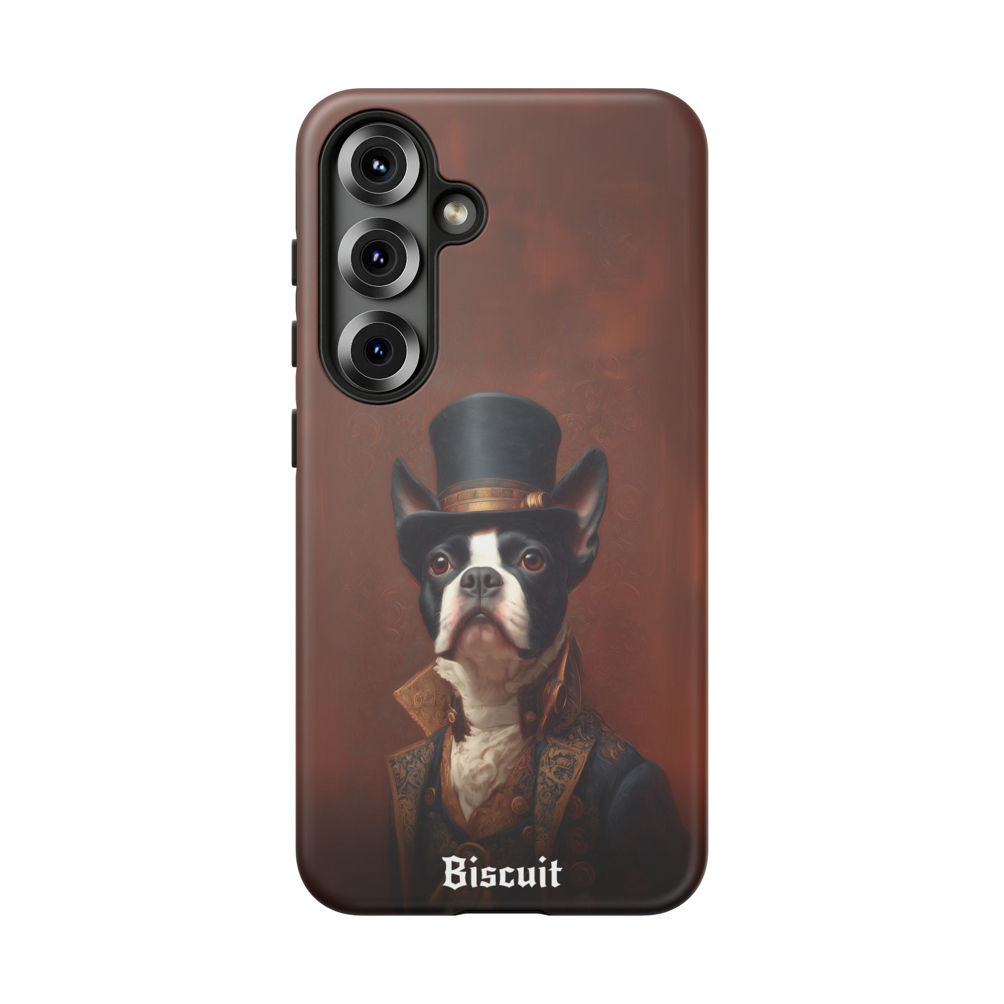 Steampunk Boston Terrier Phone Case