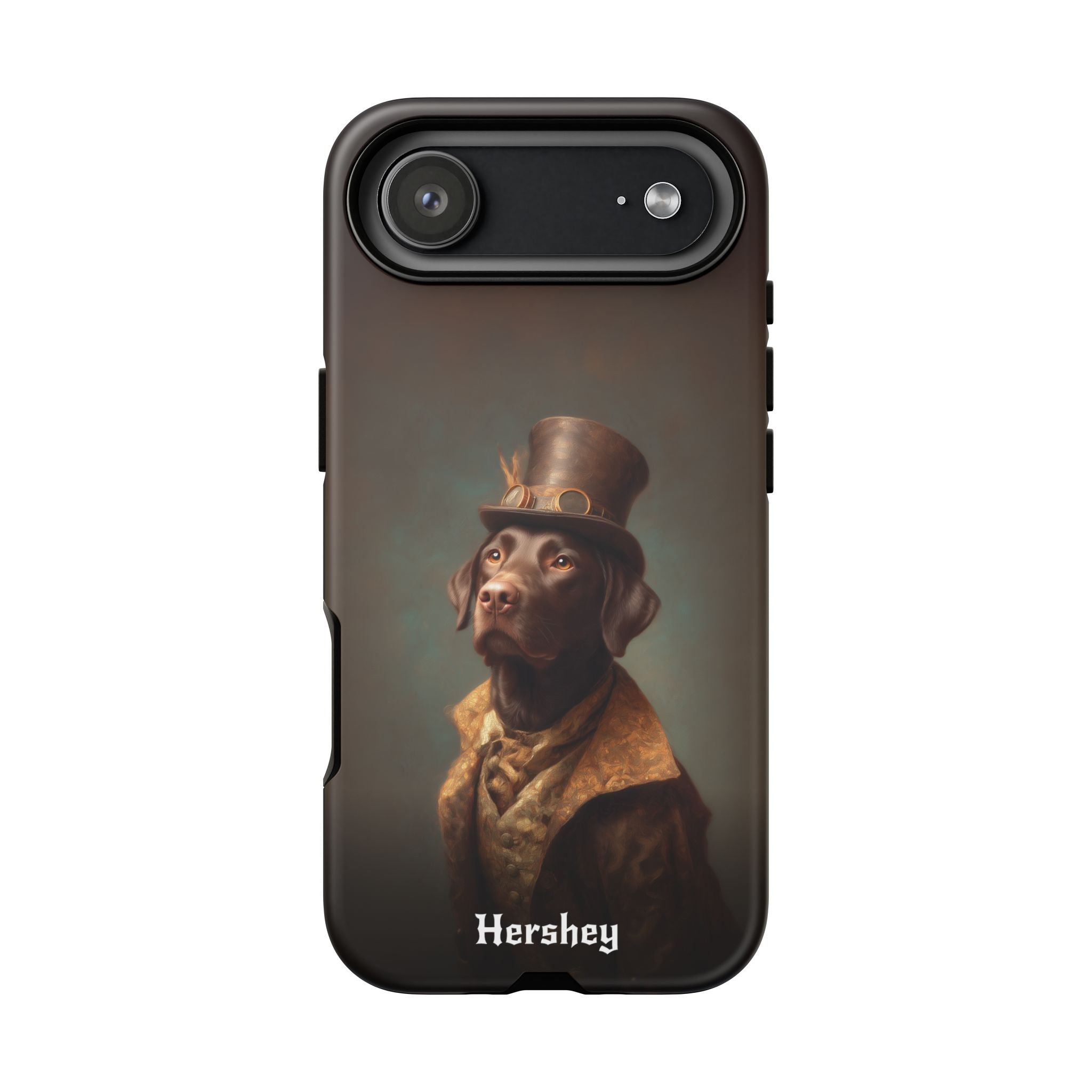 Steampunk Labrador Retriever (Brown) Phone Case