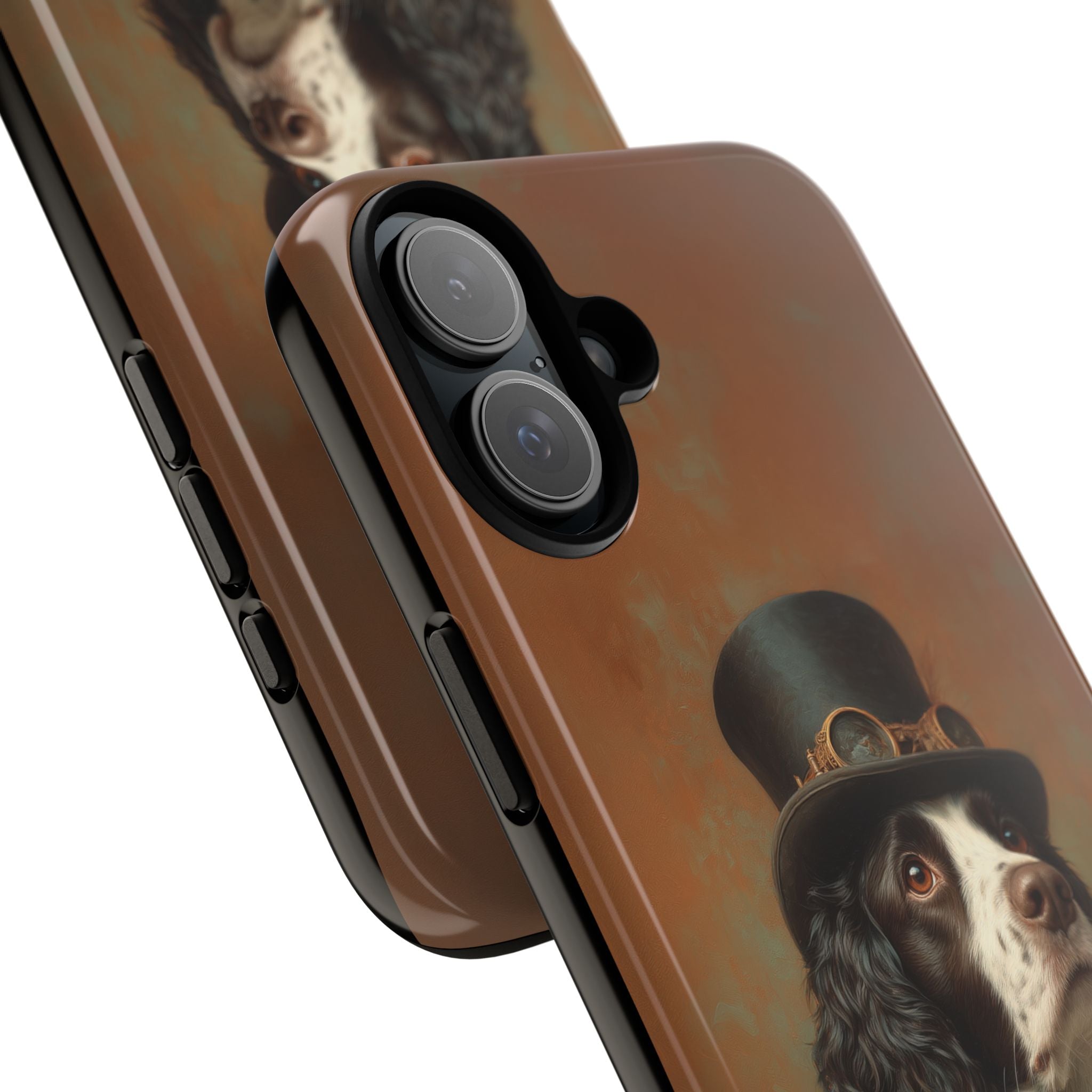 Steampunk English Springer Spaniel Phone Case
