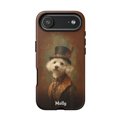 Steampunk Bichon Frise Phone Case