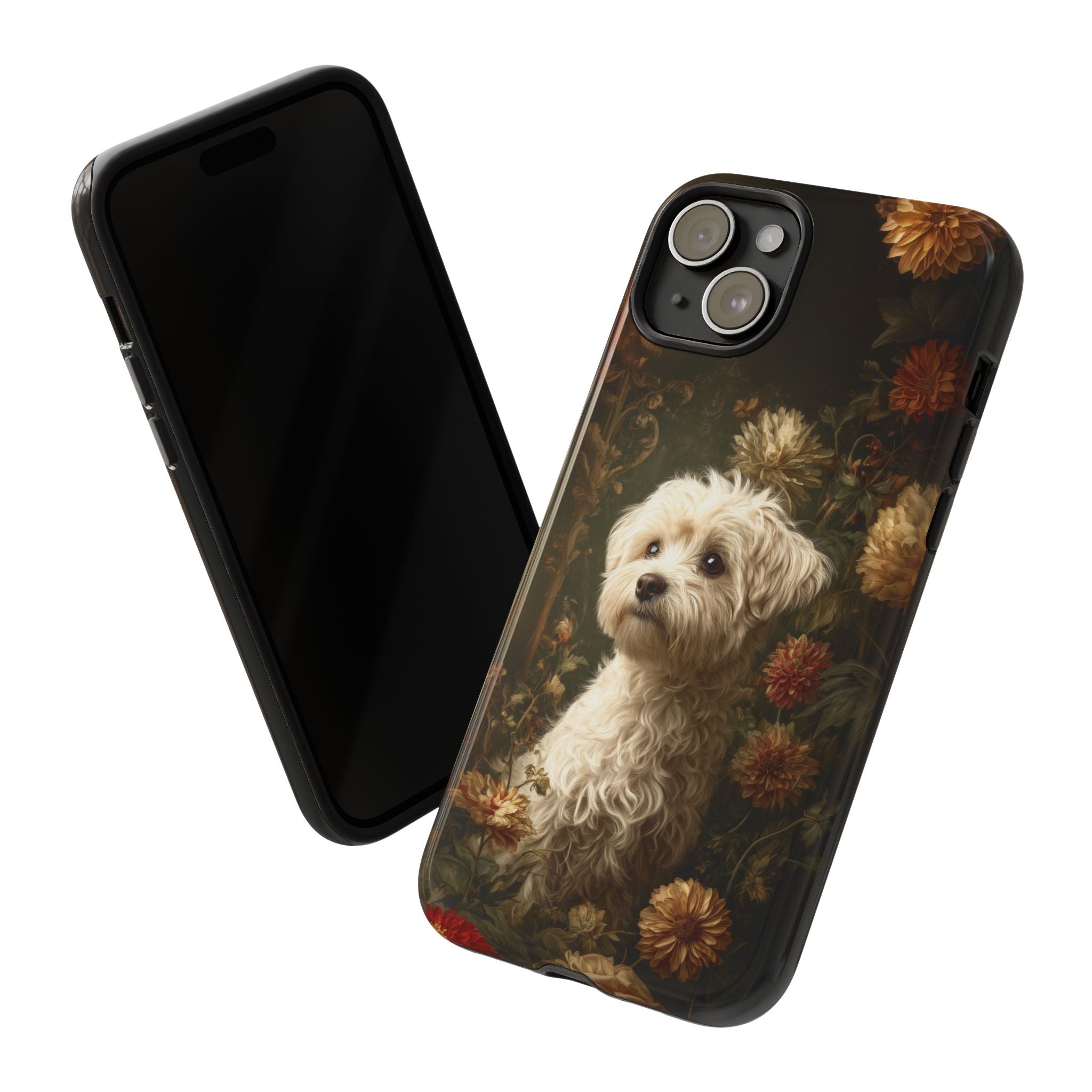 Botanical Maltese Phone Case