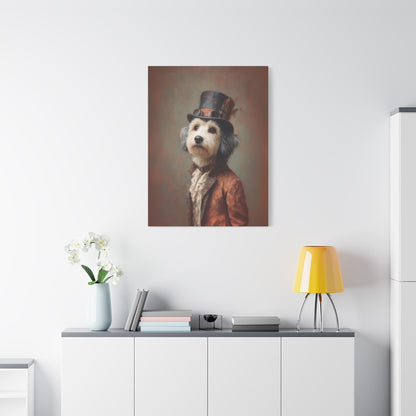 Steampunk Havanese Canvas Art