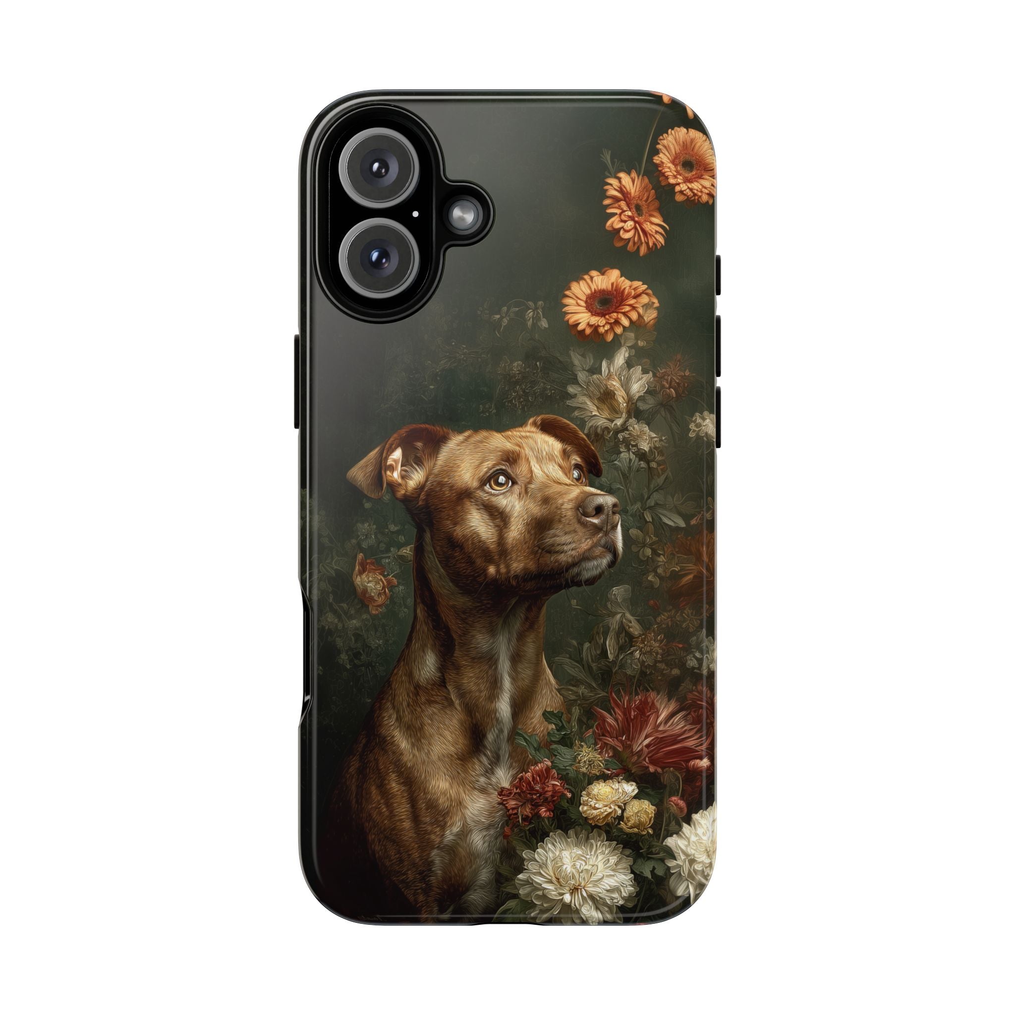 Botanical Staffordshire Bull Terrier Phone Case
