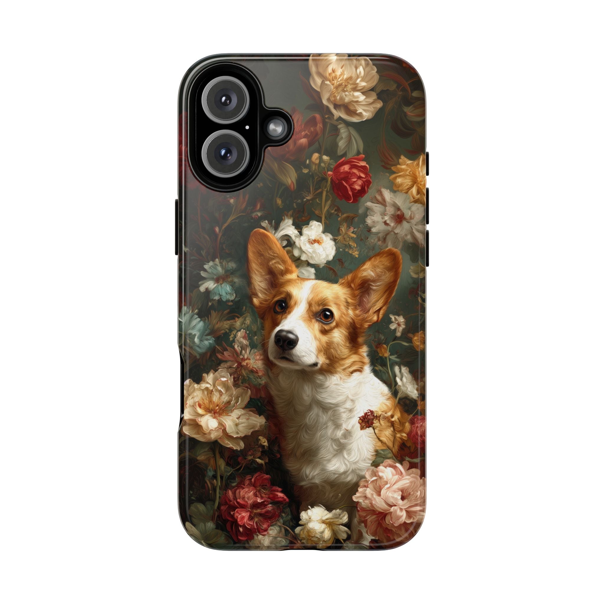 Botanical Corgi Phone Case
