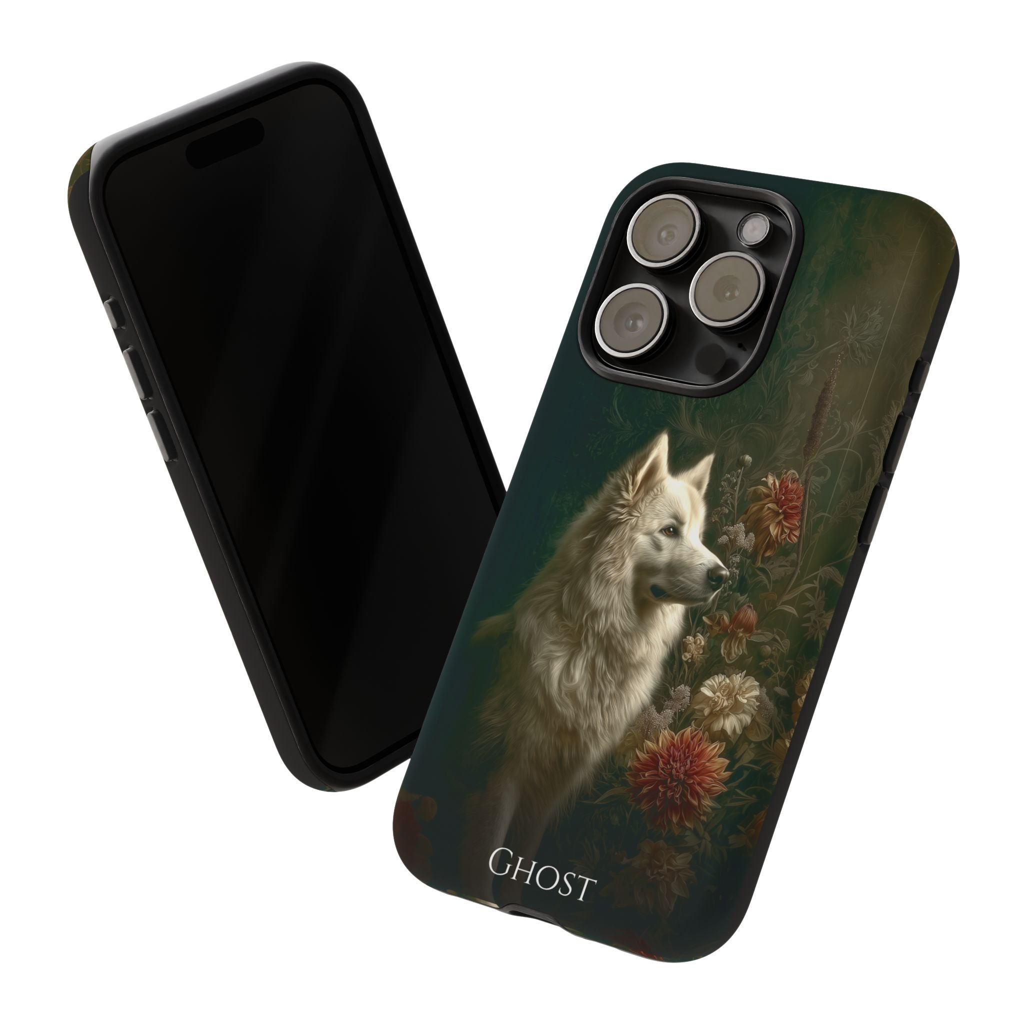 Botanical Samoyed Phone Case