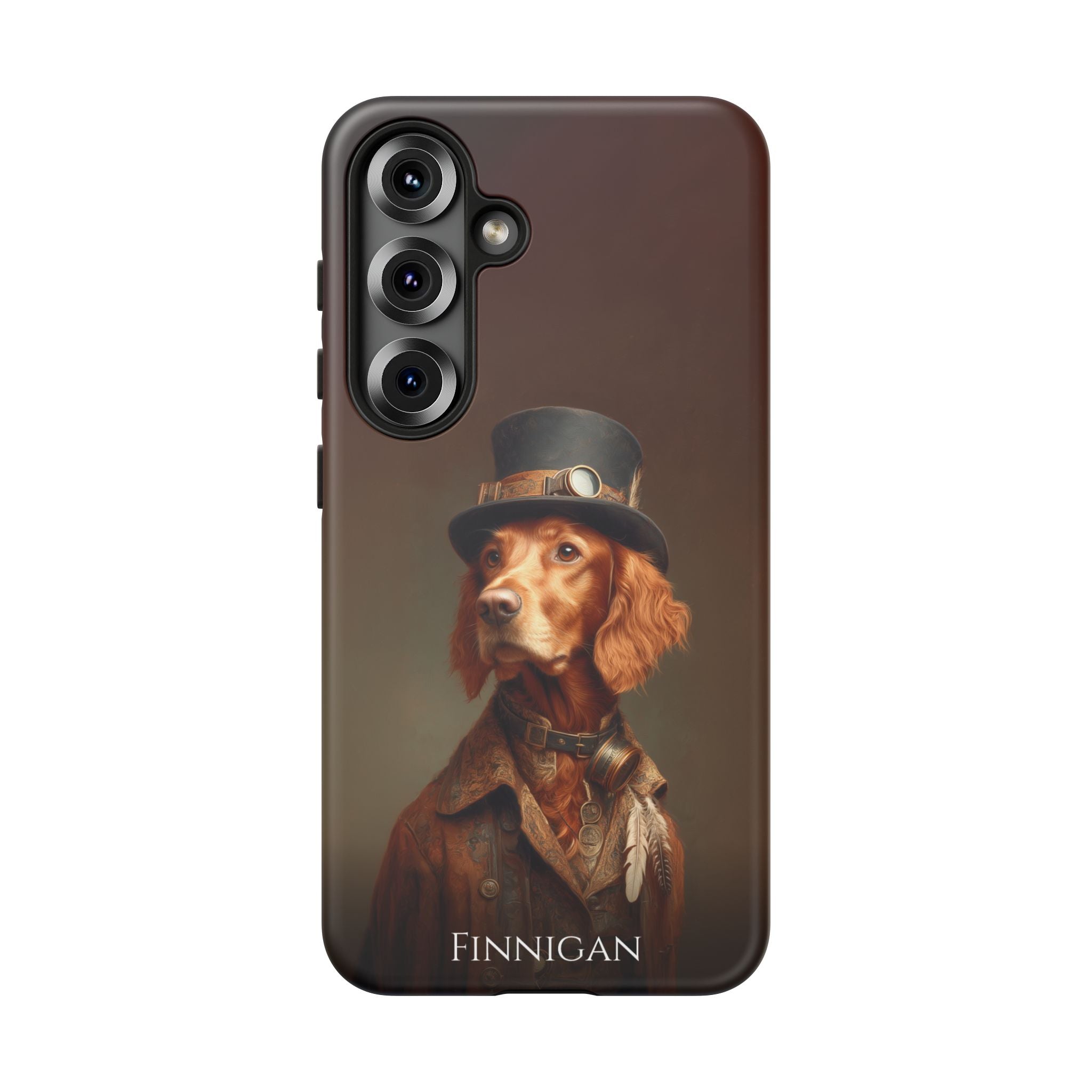 Steampunk Irish Setter Phone Case