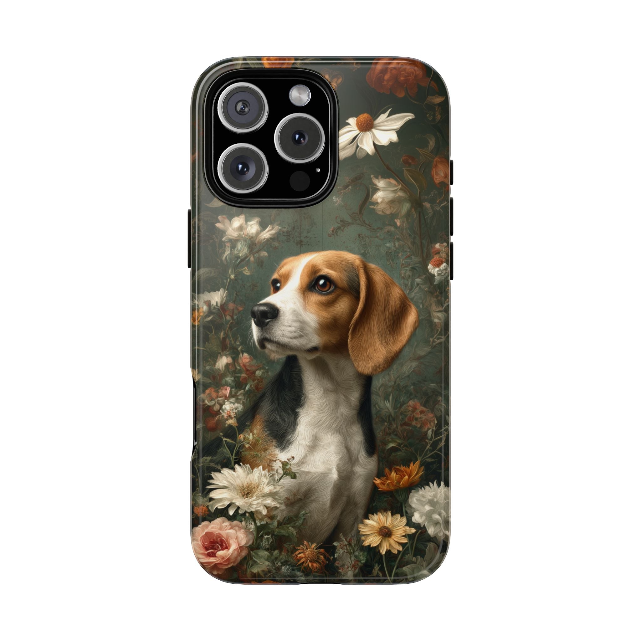 Botanical Beagle Phone Case
