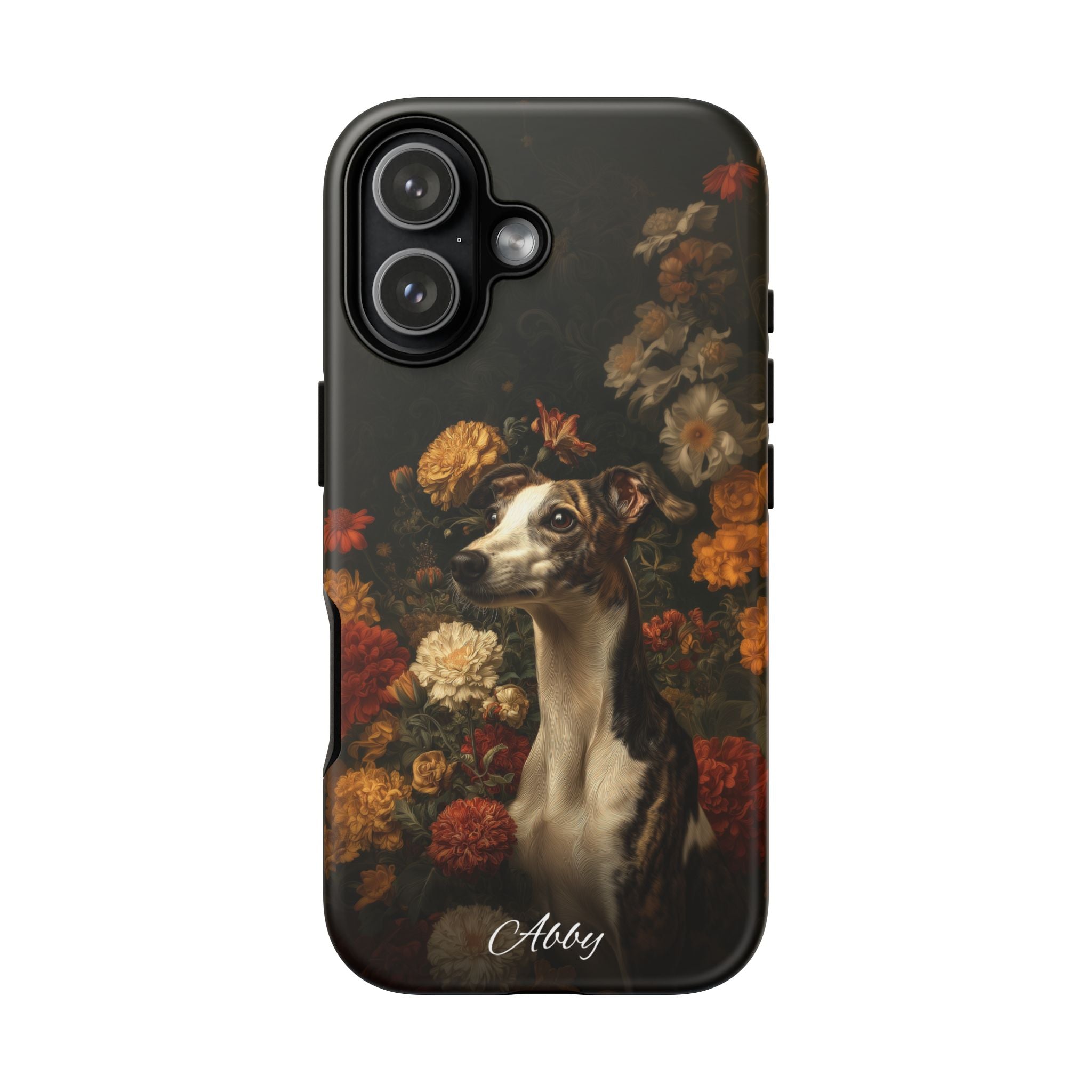 Botanical Whippet Phone Case