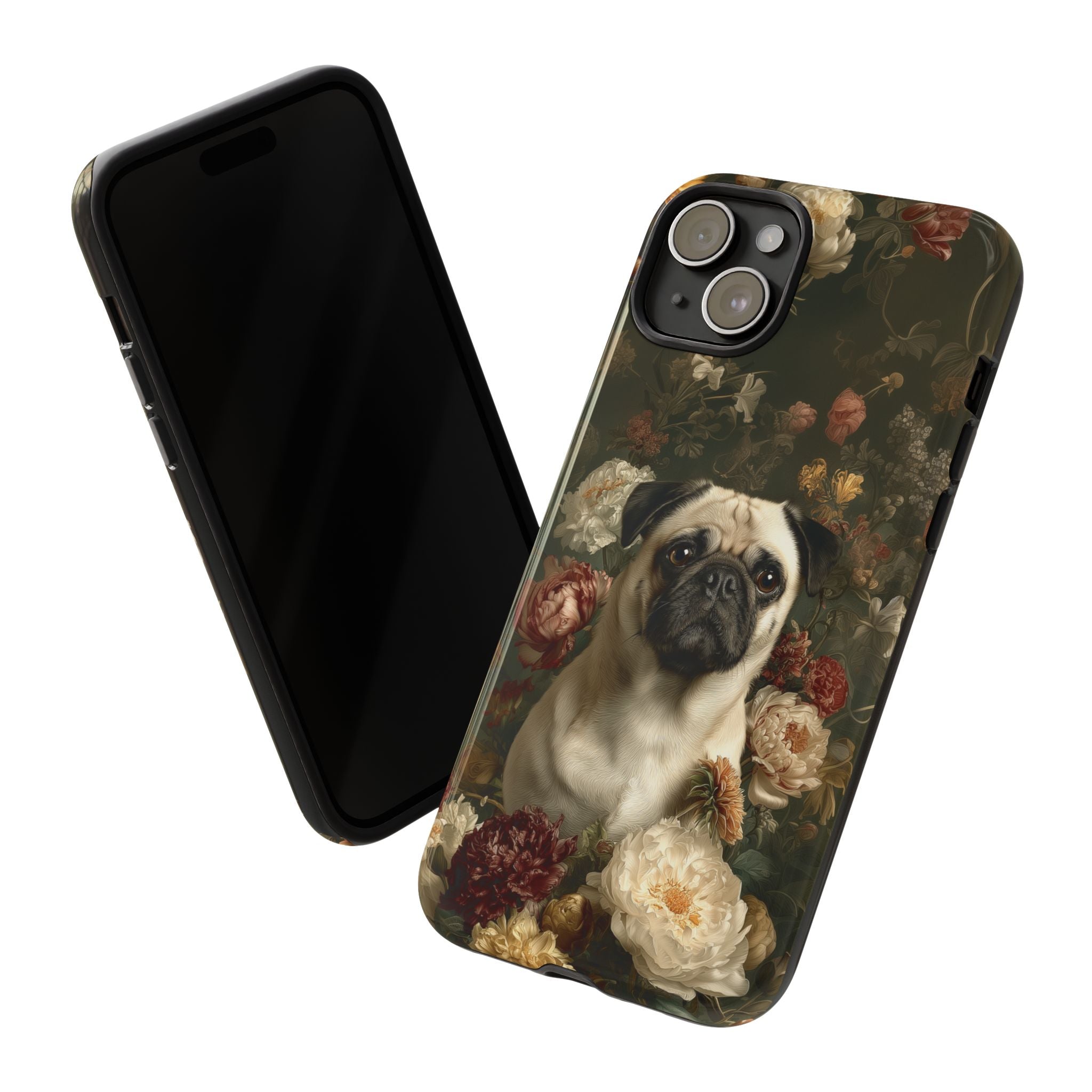 Botanical Pug Phone Case