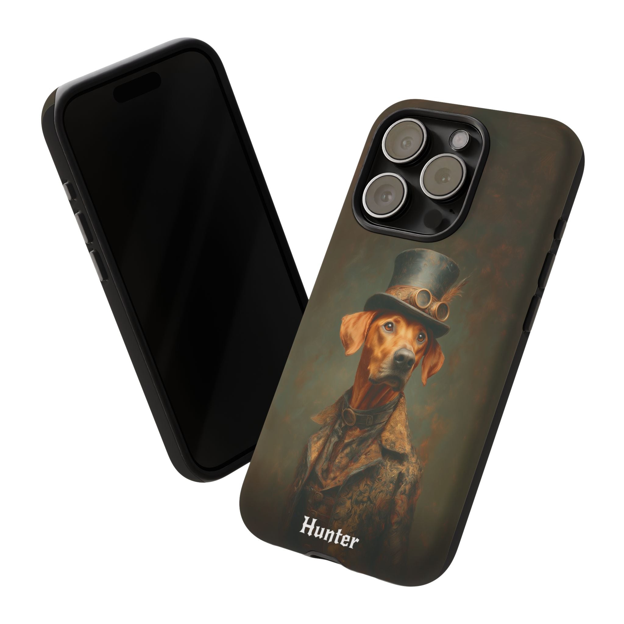 Steampunk Rhodesian Ridgeback Phone Case