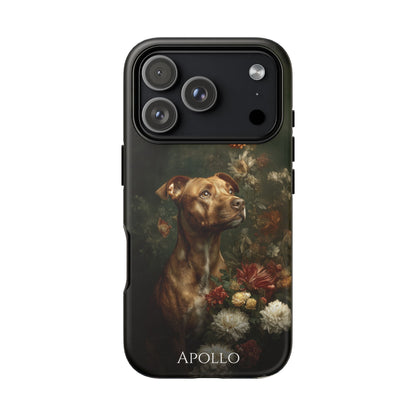 Botanical Staffordshire Bull Terrier Phone Case