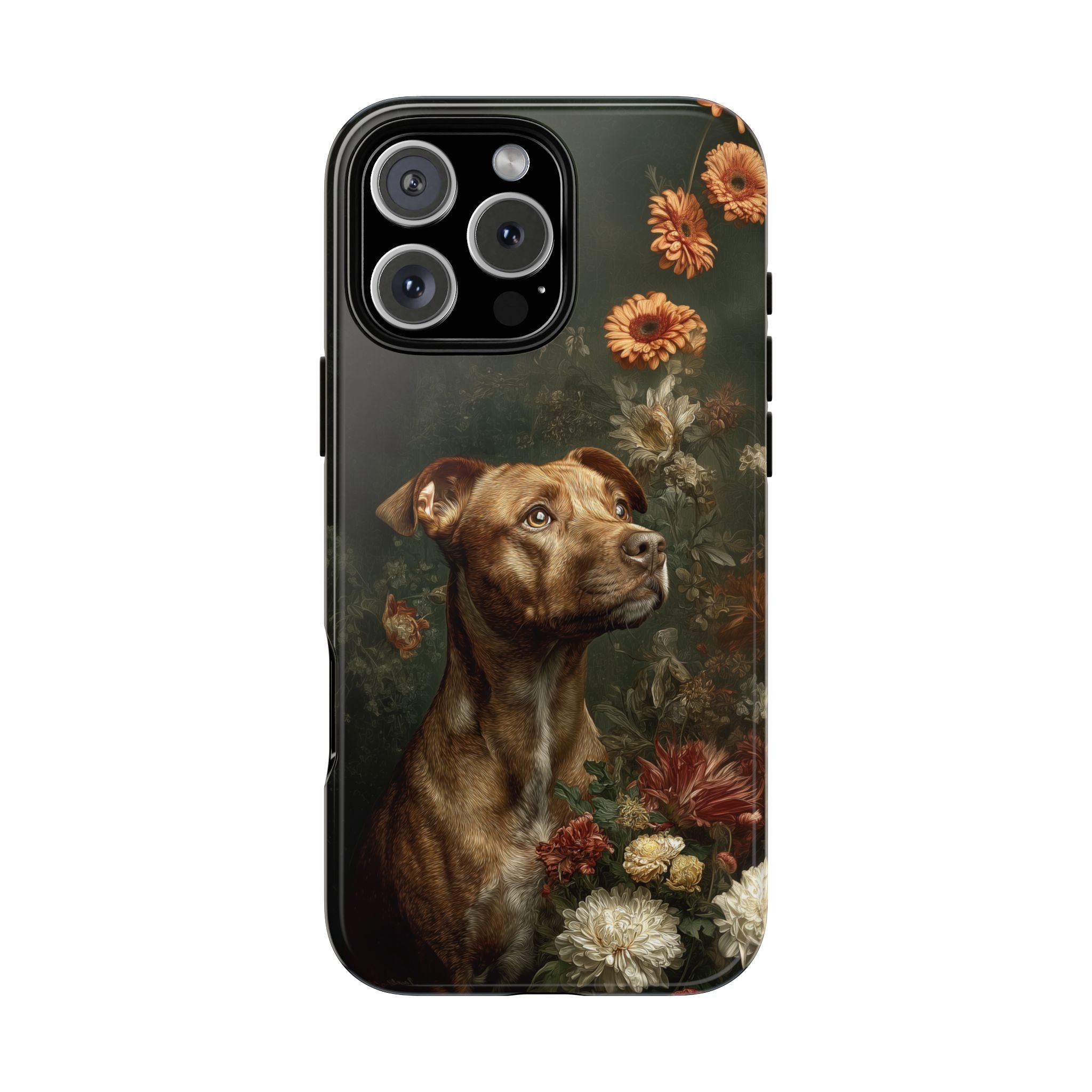 Botanical Staffordshire Bull Terrier Phone Case