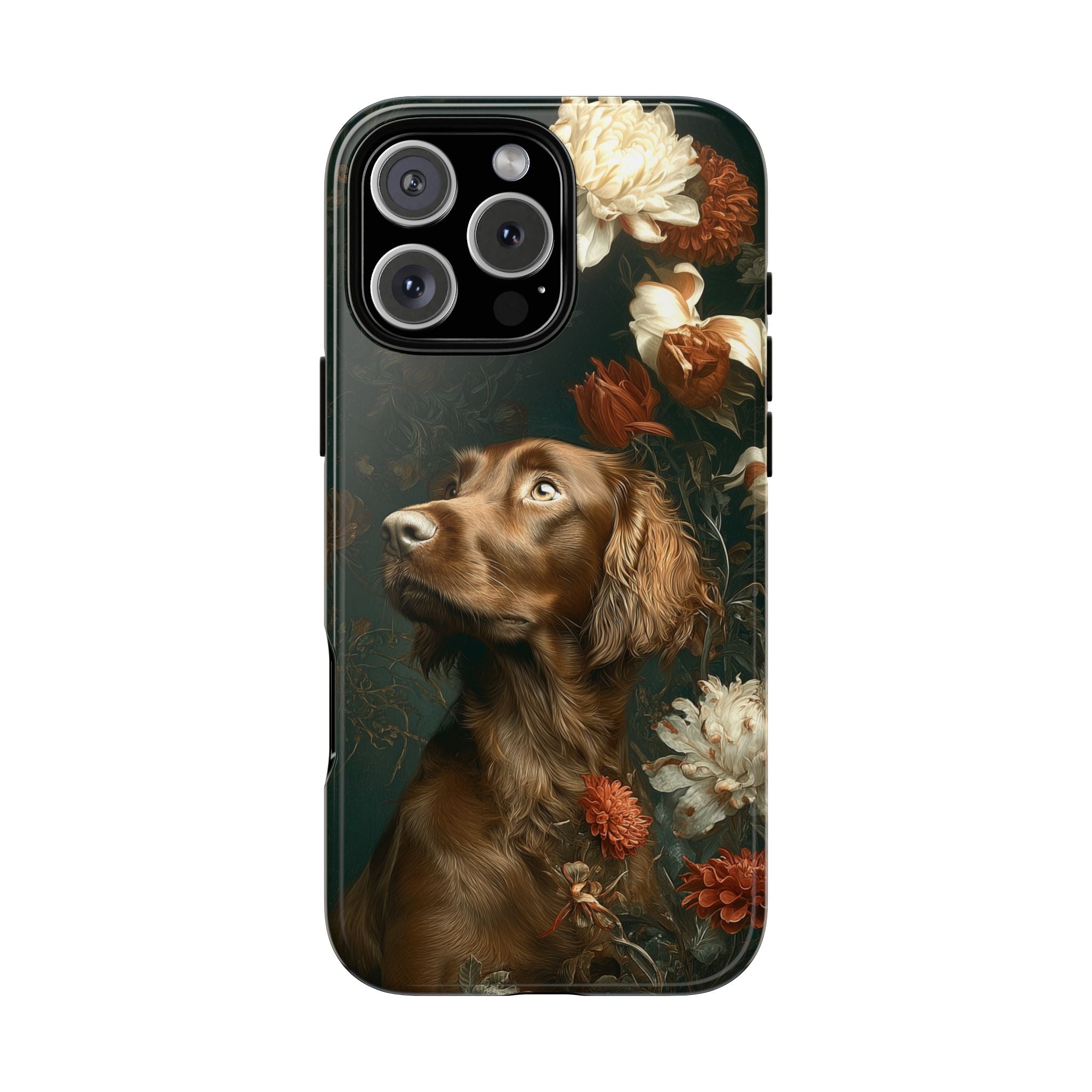 Botanical Irish Setter Phone Case