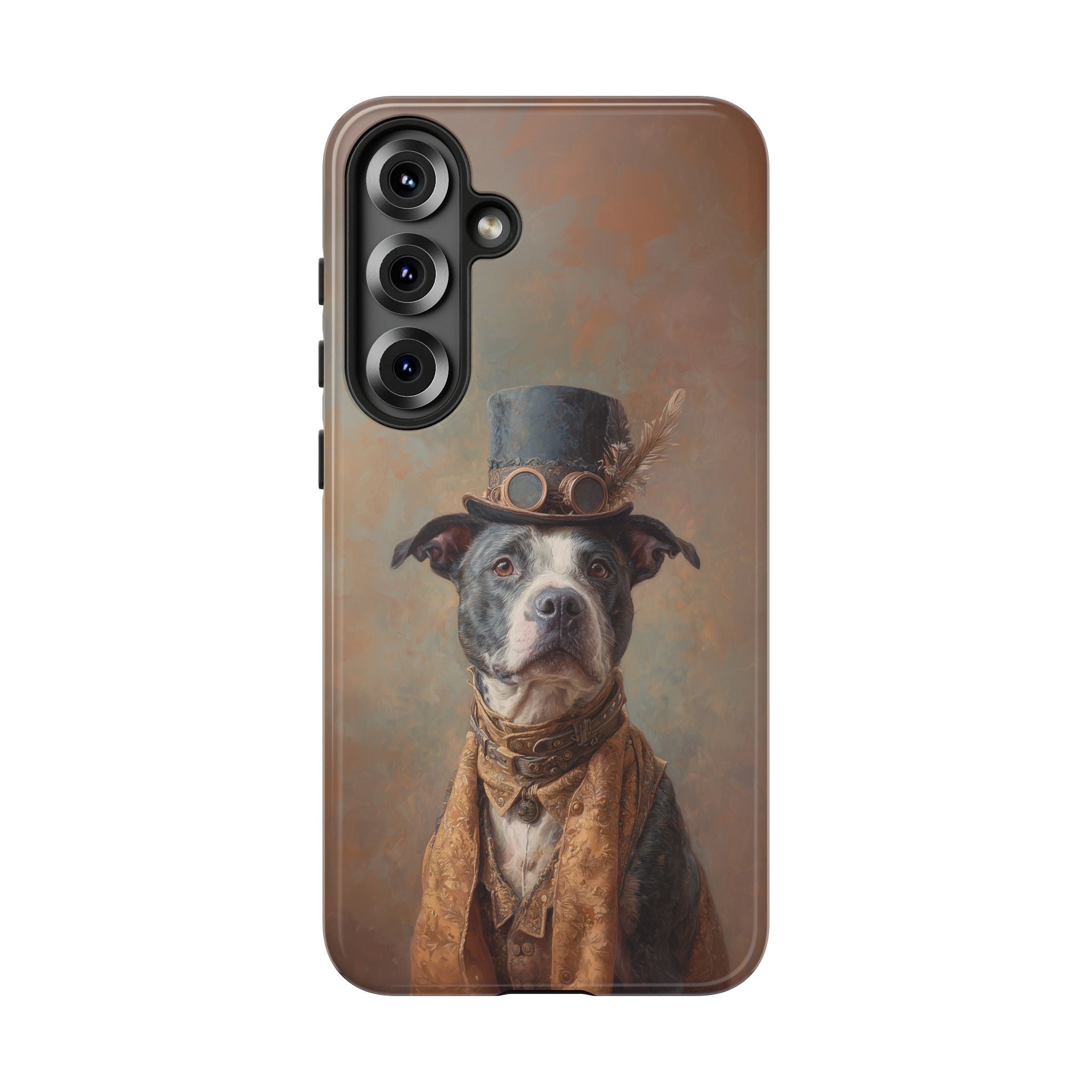 Steampunk Staffordshire Bull Terrier Phone Case