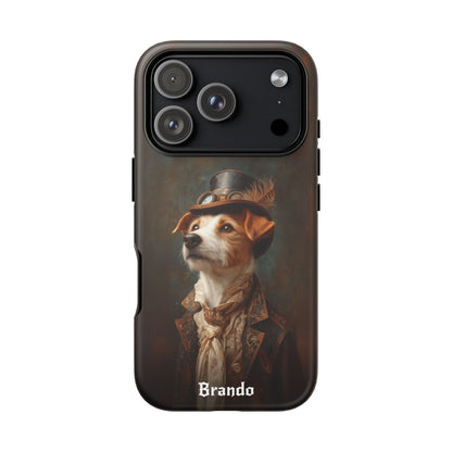 Steampunk Jack Russell Terrier Phone Case