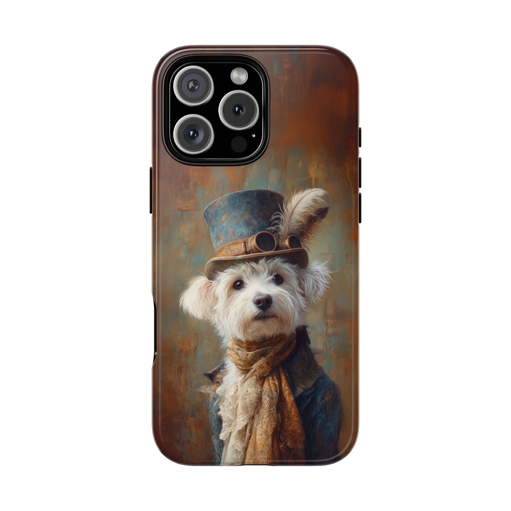 Steampunk Maltese Phone Case