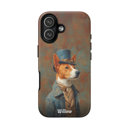 Steampunk Basenji Phone Case
