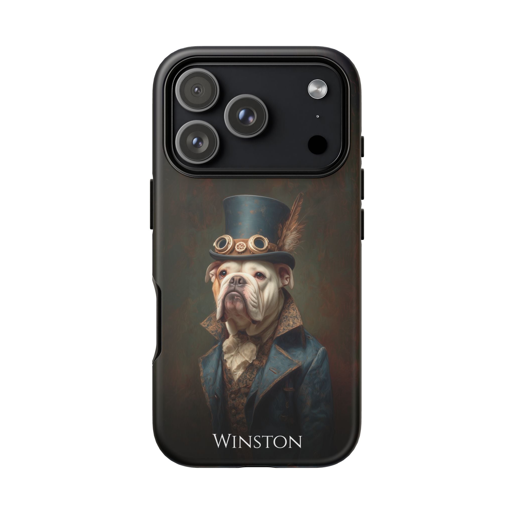 Steampunk Bulldog Phone Case