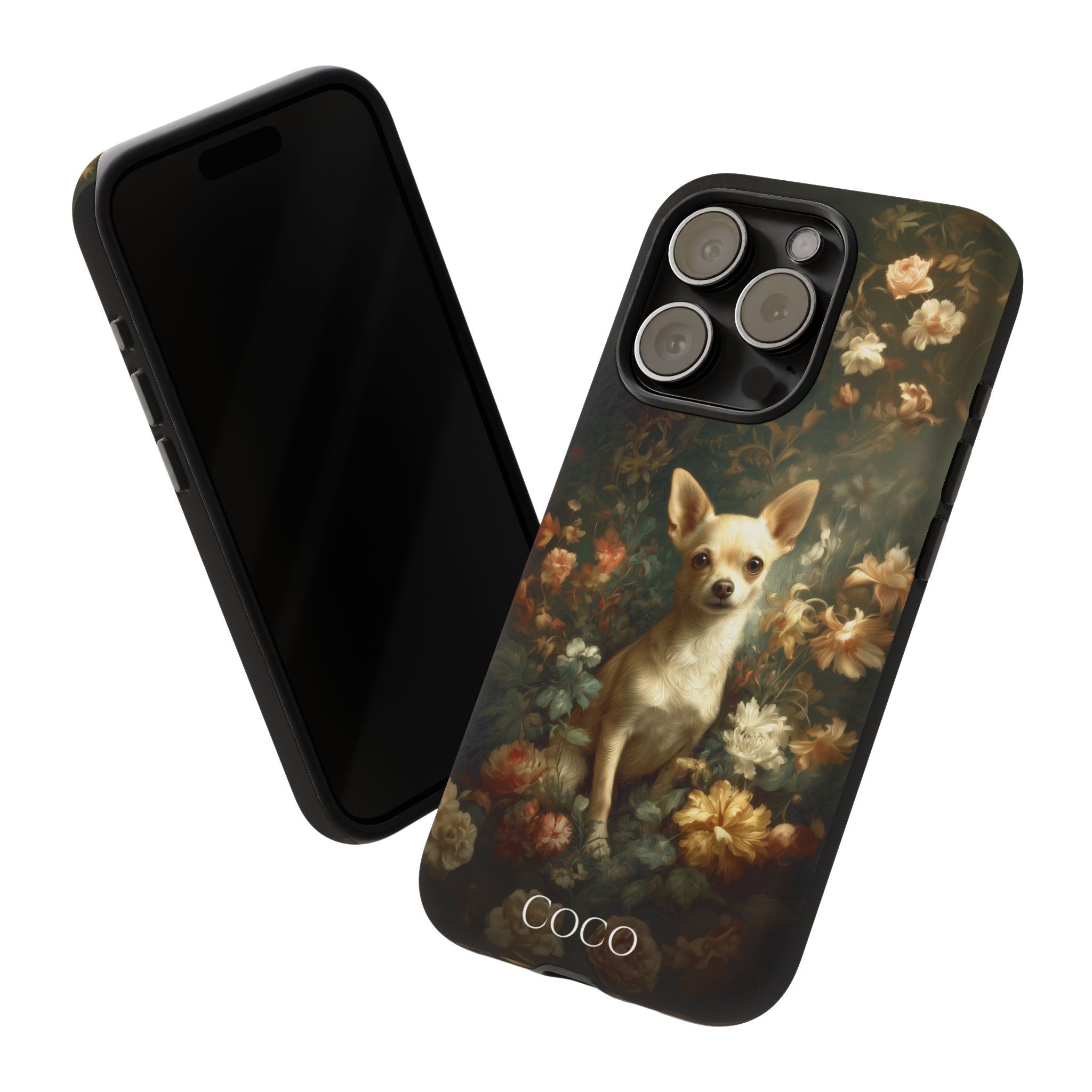Botanical Chihuahua Phone Case