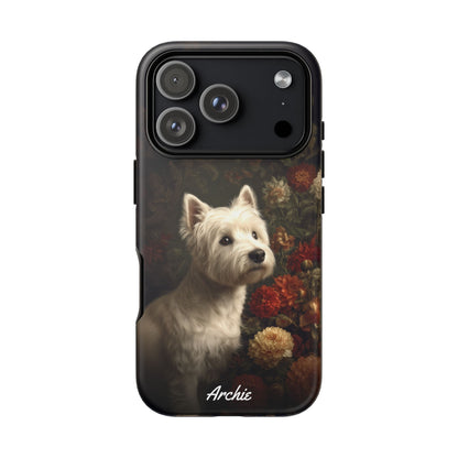 Botanical Westie Phone Case