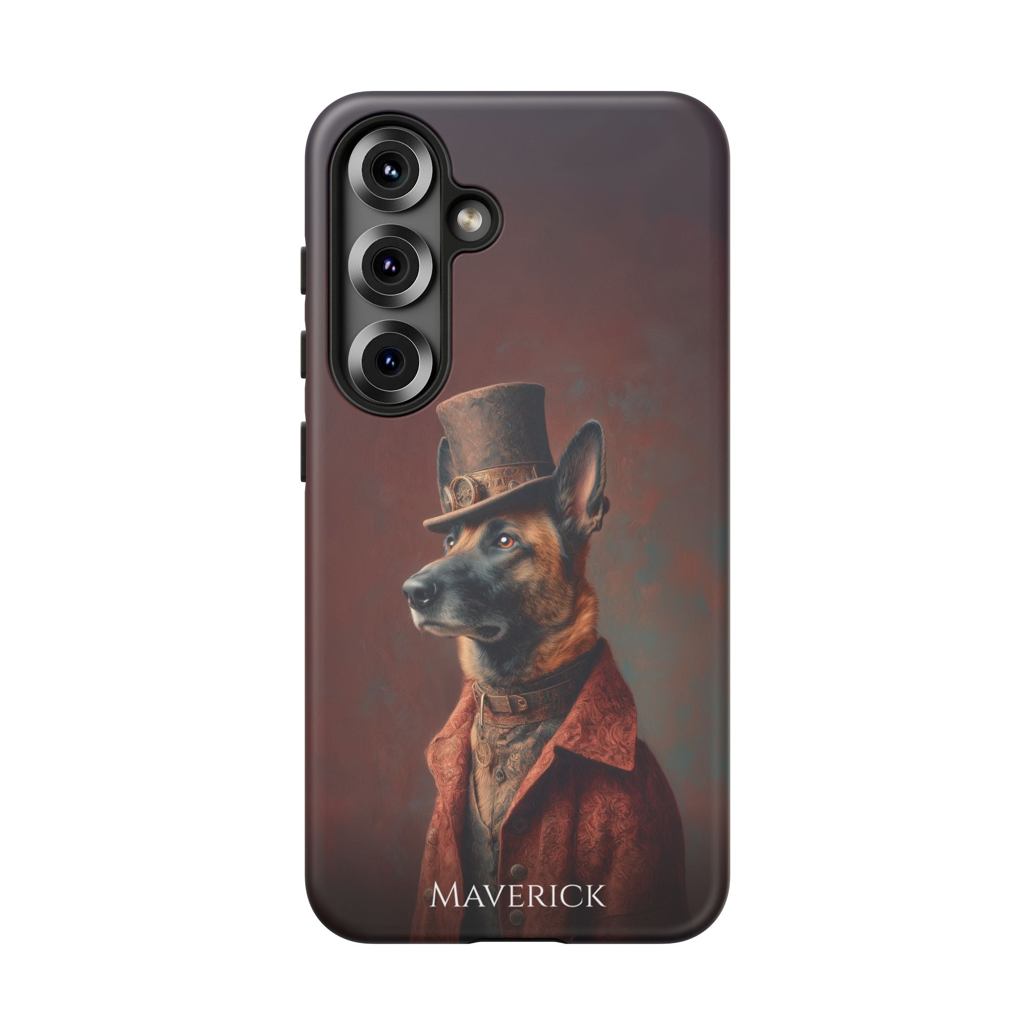 Steampunk Belgian Malinois Phone Case