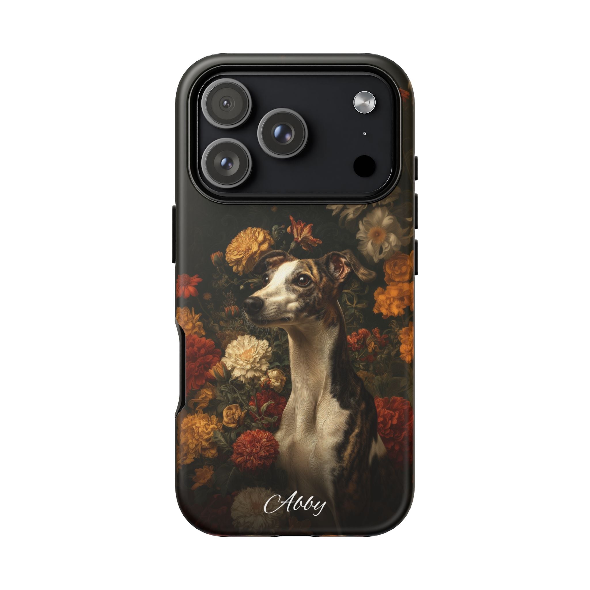 Botanical Whippet Phone Case