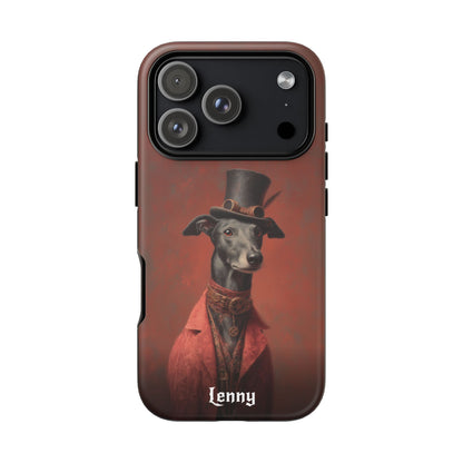 Steampunk Greyhound Phone Case