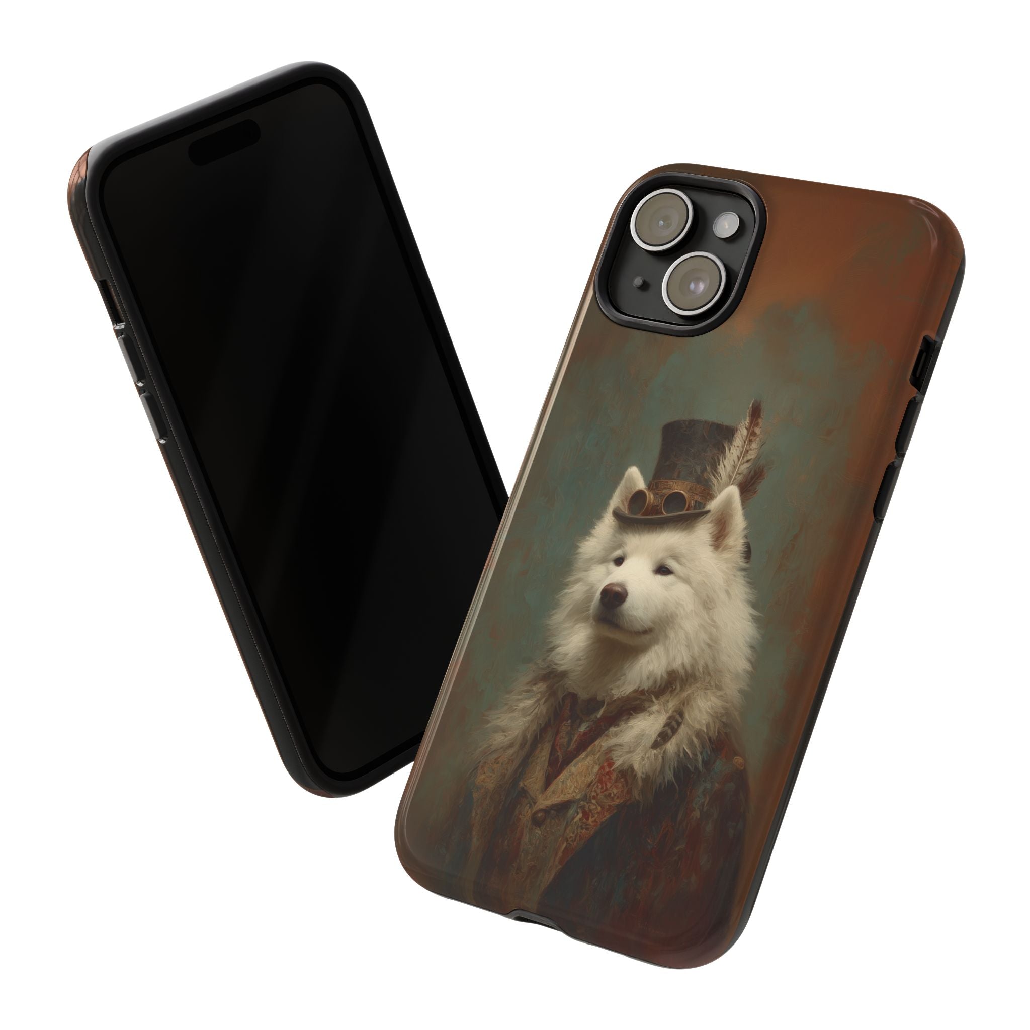 Steampunk Samoyed Phone Case