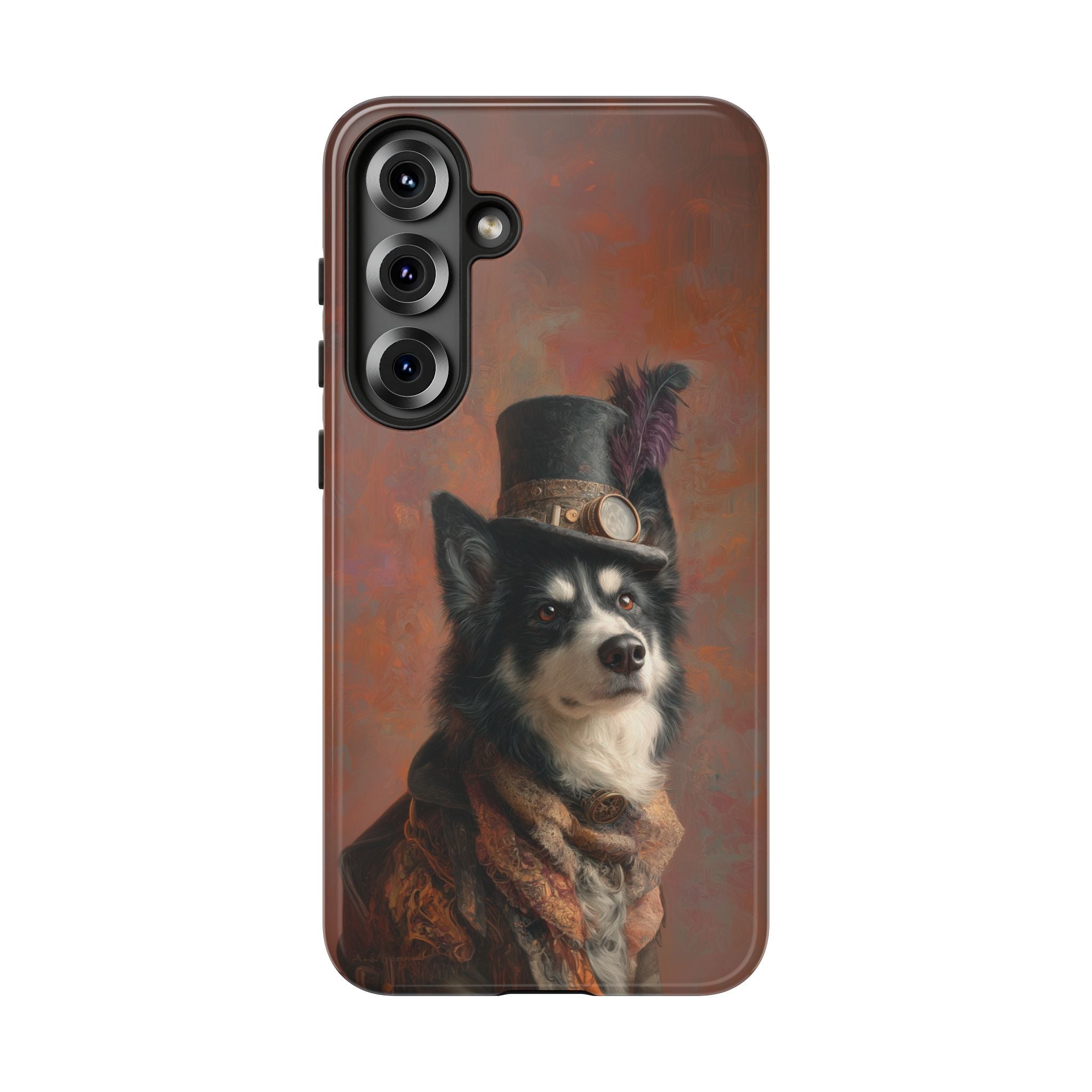 Steampunk Alaskan Malamute Phone Case