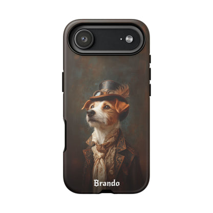 Steampunk Jack Russell Terrier Phone Case