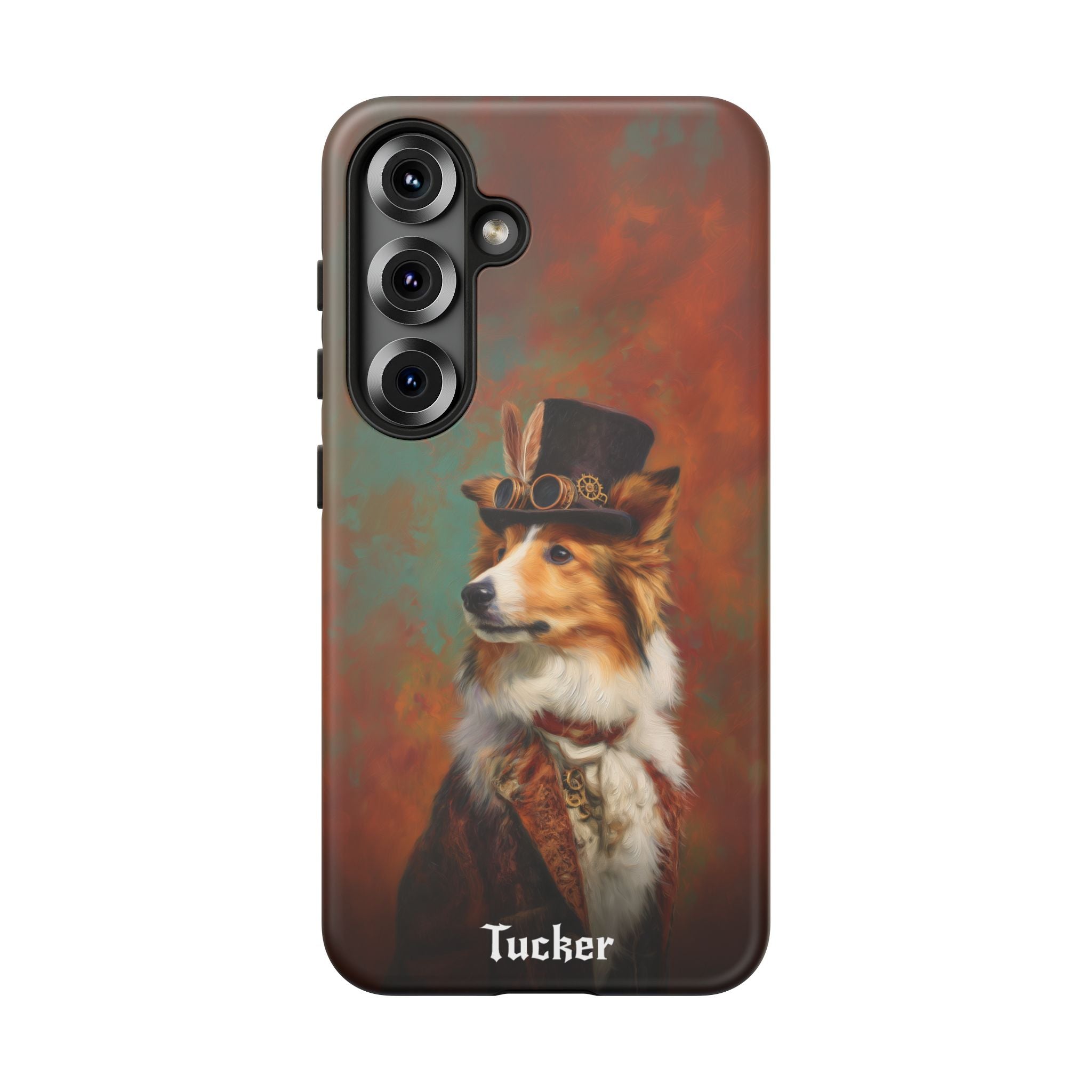 Steampunk Shetland Sheepdog Phone Case