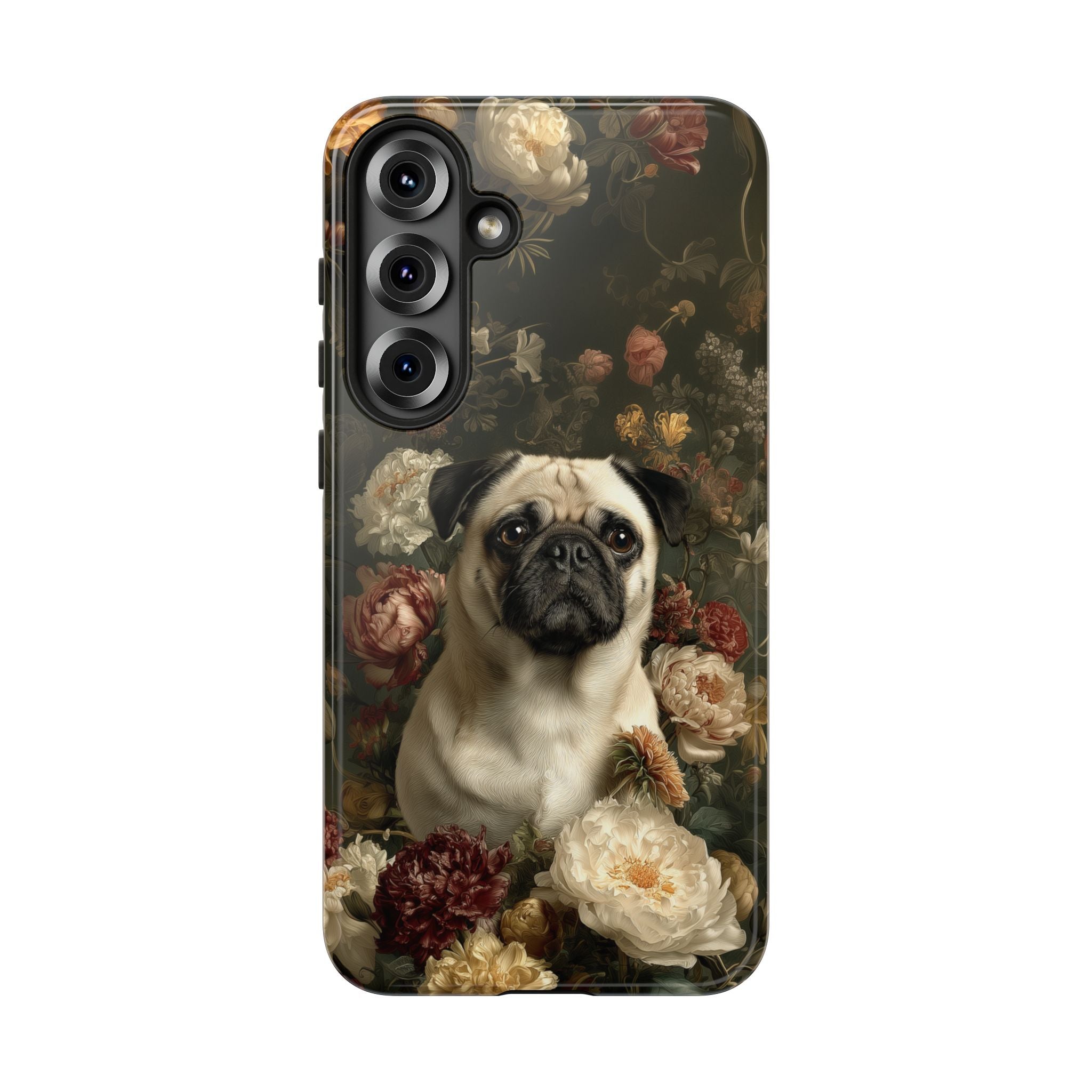 Botanical Pug Phone Case