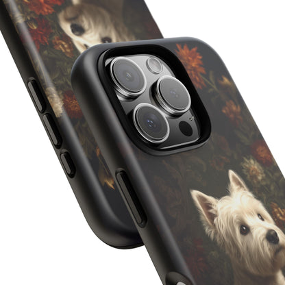 Botanical Westie Phone Case