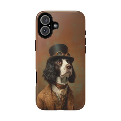 Steampunk English Springer Spaniel Phone Case