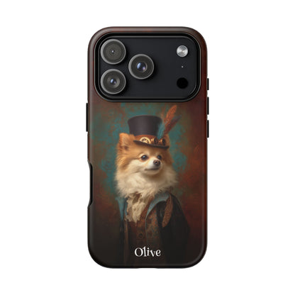 Steampunk Pomeranian Phone Case