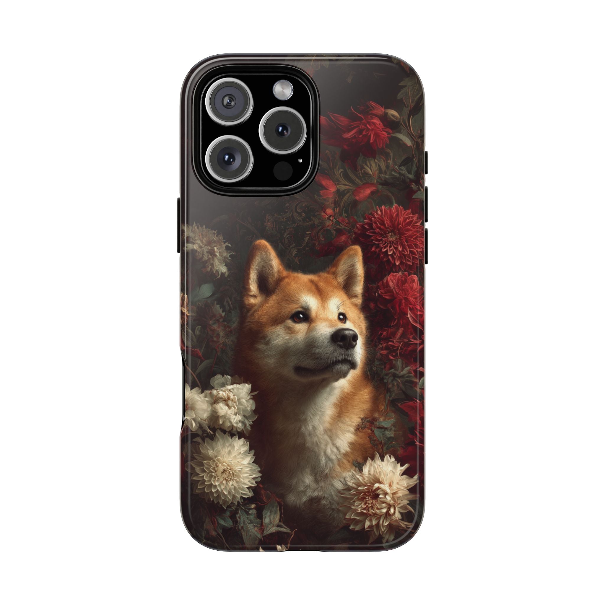 Botanical Akita Phone Case