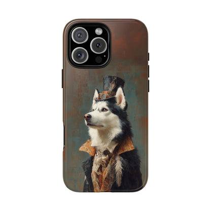 Steampunk Siberian Husky Phone Case