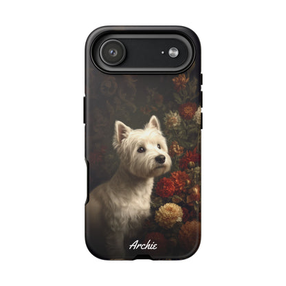 Botanical Westie Phone Case