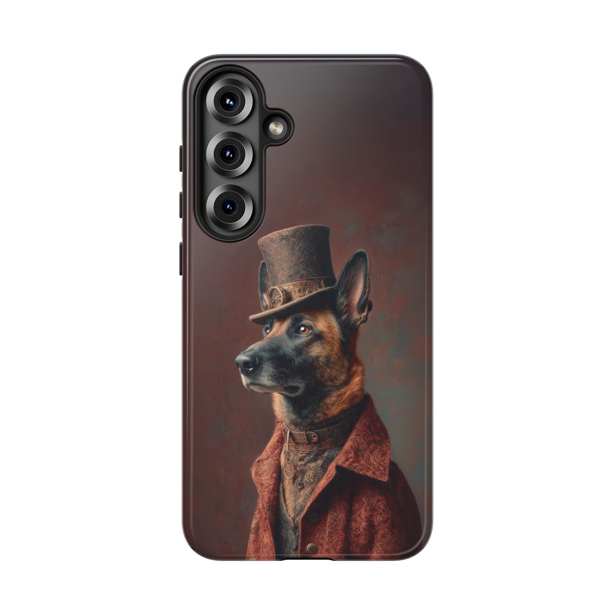Steampunk Belgian Malinois Phone Case