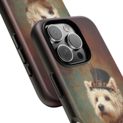Steampunk Westie Phone Case