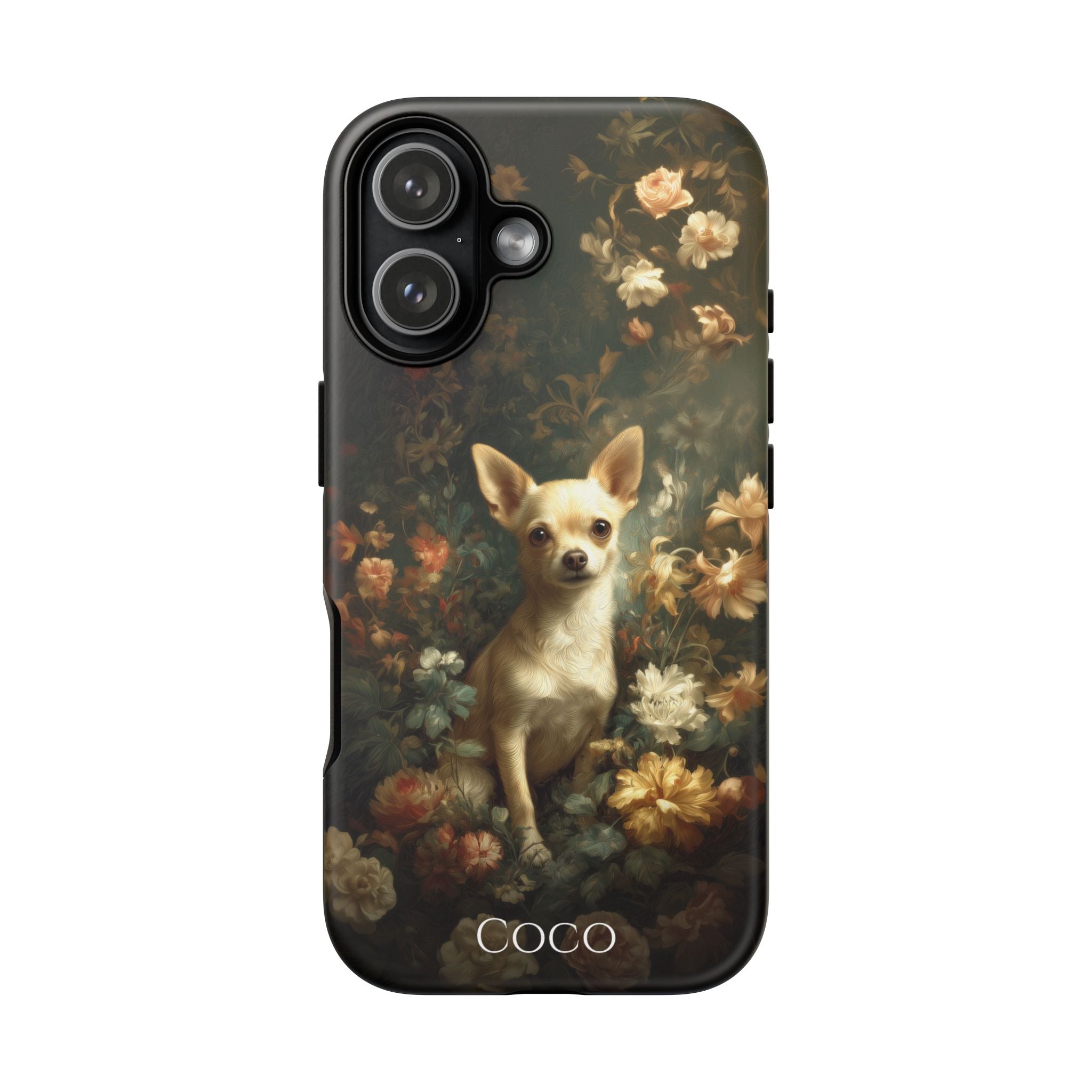Botanical Chihuahua Phone Case