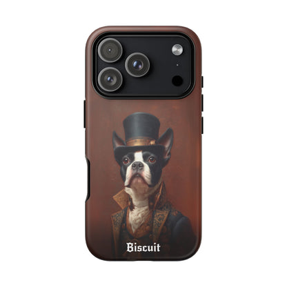 Steampunk Boston Terrier Phone Case