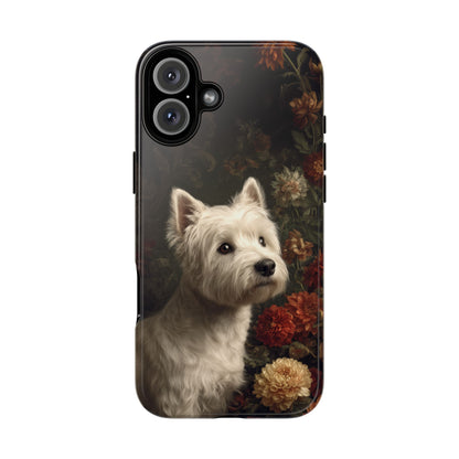 Botanical Westie Phone Case