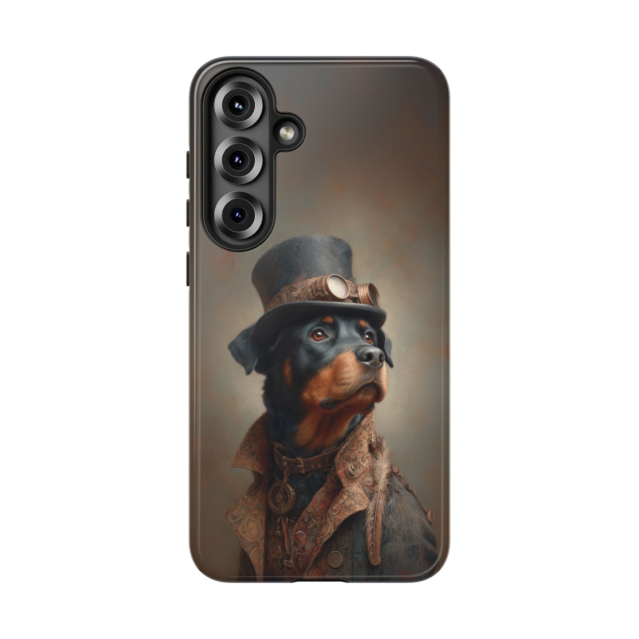 Steampunk Rottweiler Phone Case