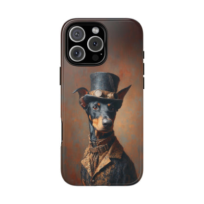 Steampunk Doberman Pinscher Phone Case